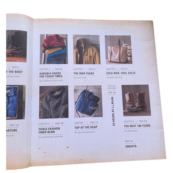 L.L. Bean Book Guaranteed to Last Century of Outfitting America Hardback - Picture 4 of 5